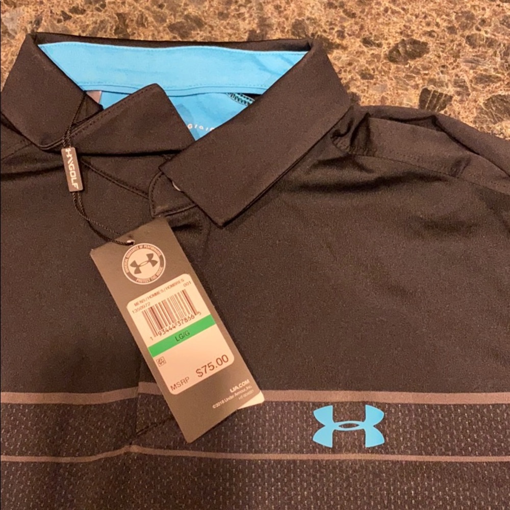 Men’s Large Under Armour Polo